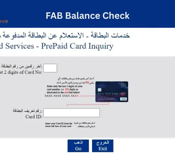 FAB Balance Check