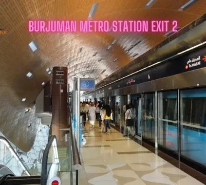 Burjuman Metro Station Exit 2