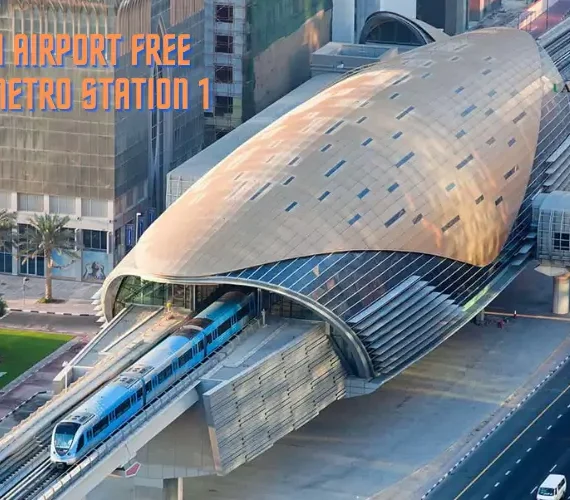 Dubai Airport Free Zone Metro Station 1