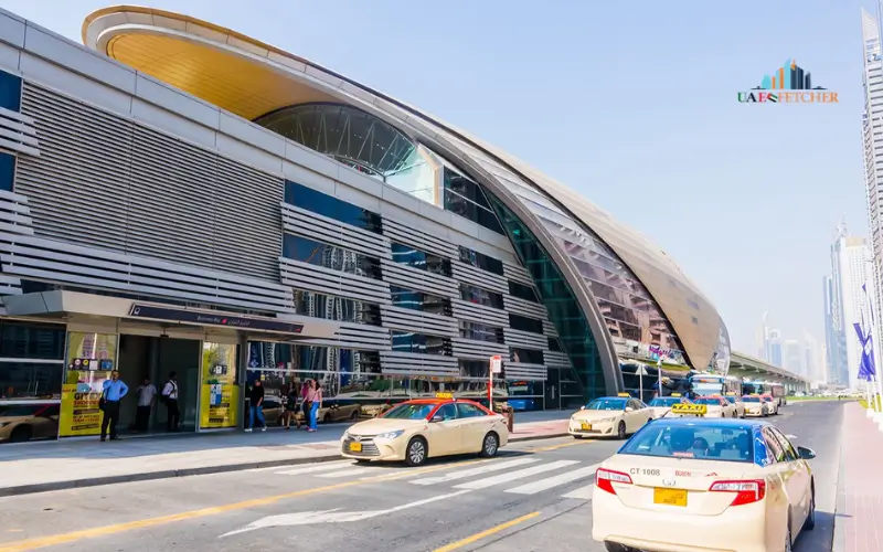 Dubai Airport Free Zone Metro Station 1 by texi