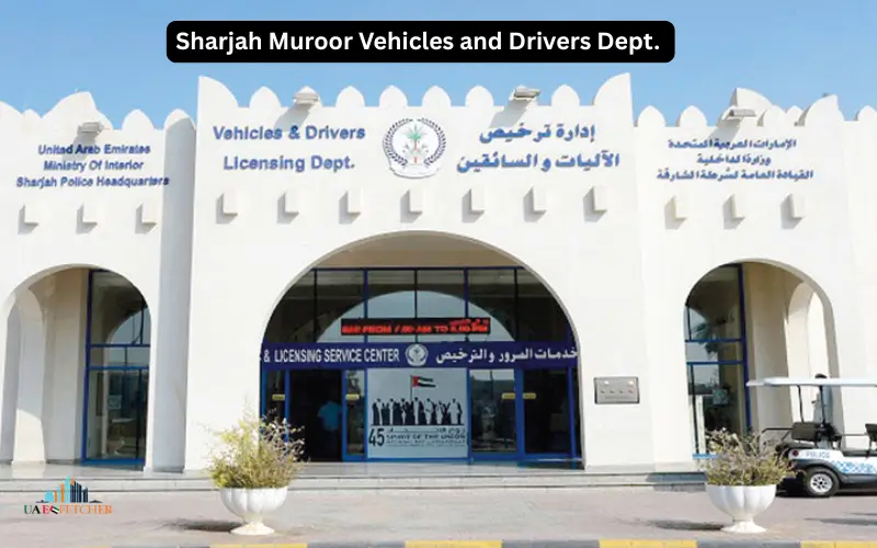sharjah Muroor vehicles and drivers dept