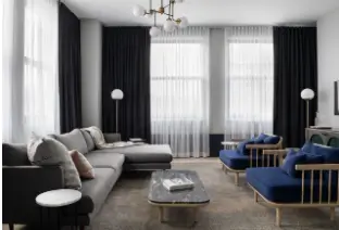 Blackout curtains