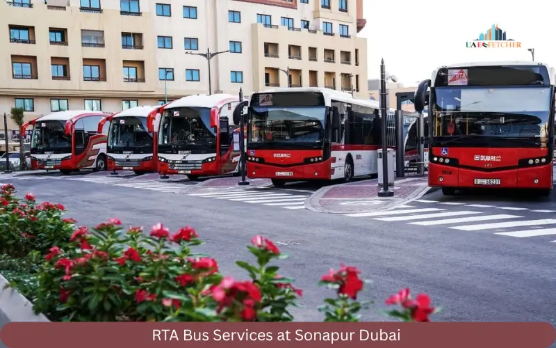 RTA Bus Services at Sonapur Dubai