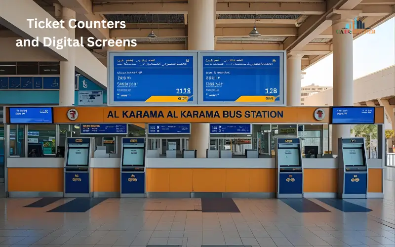 al karama bus station Ticket Counters