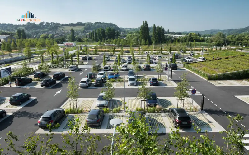 Al Muteena Park parking area