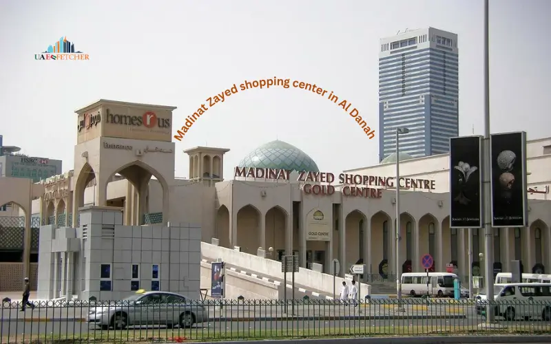 Madinat Zayed shopping center in Al Danah
