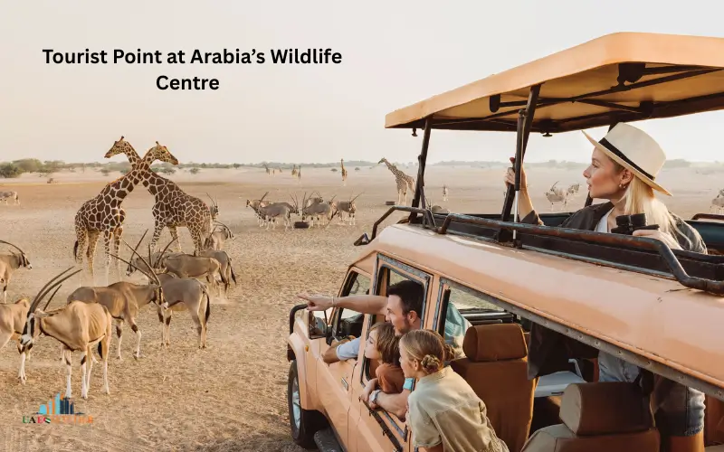 Tourist in Arabia’s Wildlife Centre