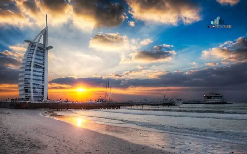 mercato beach Sunset view