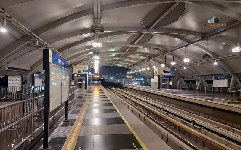 metro station Al Khawaneej Dubai