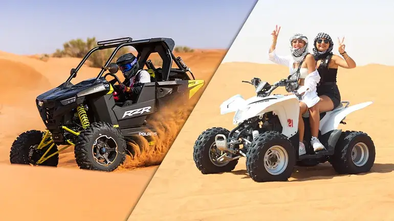 Quad Biking vs Dune Buggy