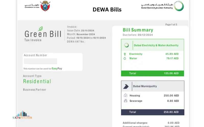DEWA bills