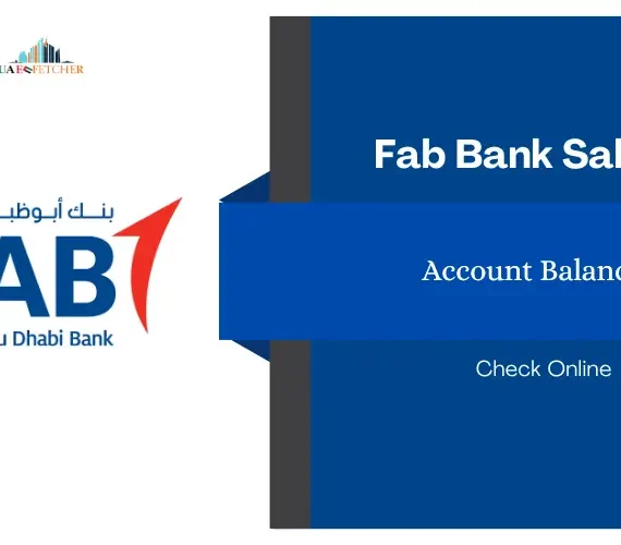 Fab Bank Salary Account Balance Check Online