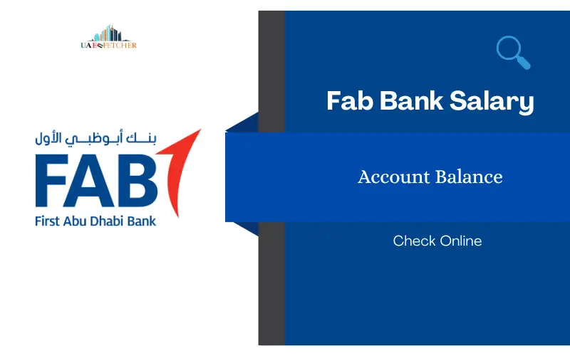 Fab Bank Salary Account Balance Check Online