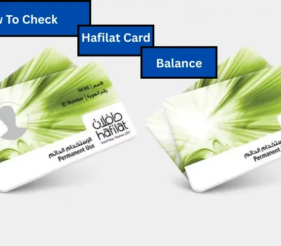 Hafilat Card Balance Check