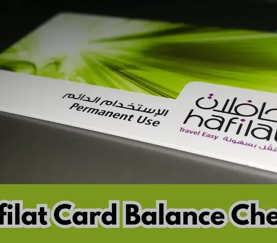 Hafilat Card Balance Check