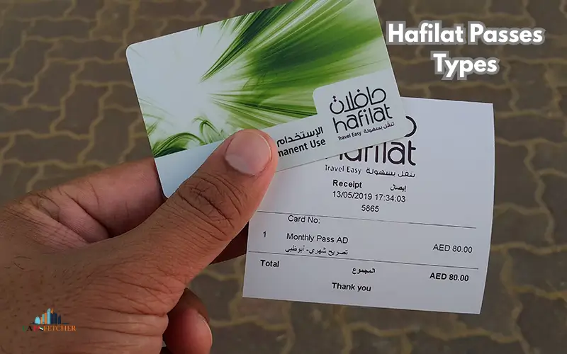 Hafilat Passes Types