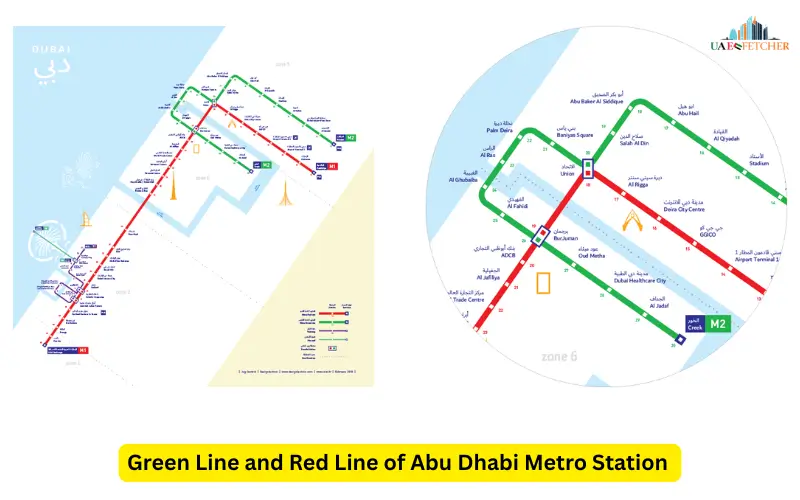 Green Line and Red Line