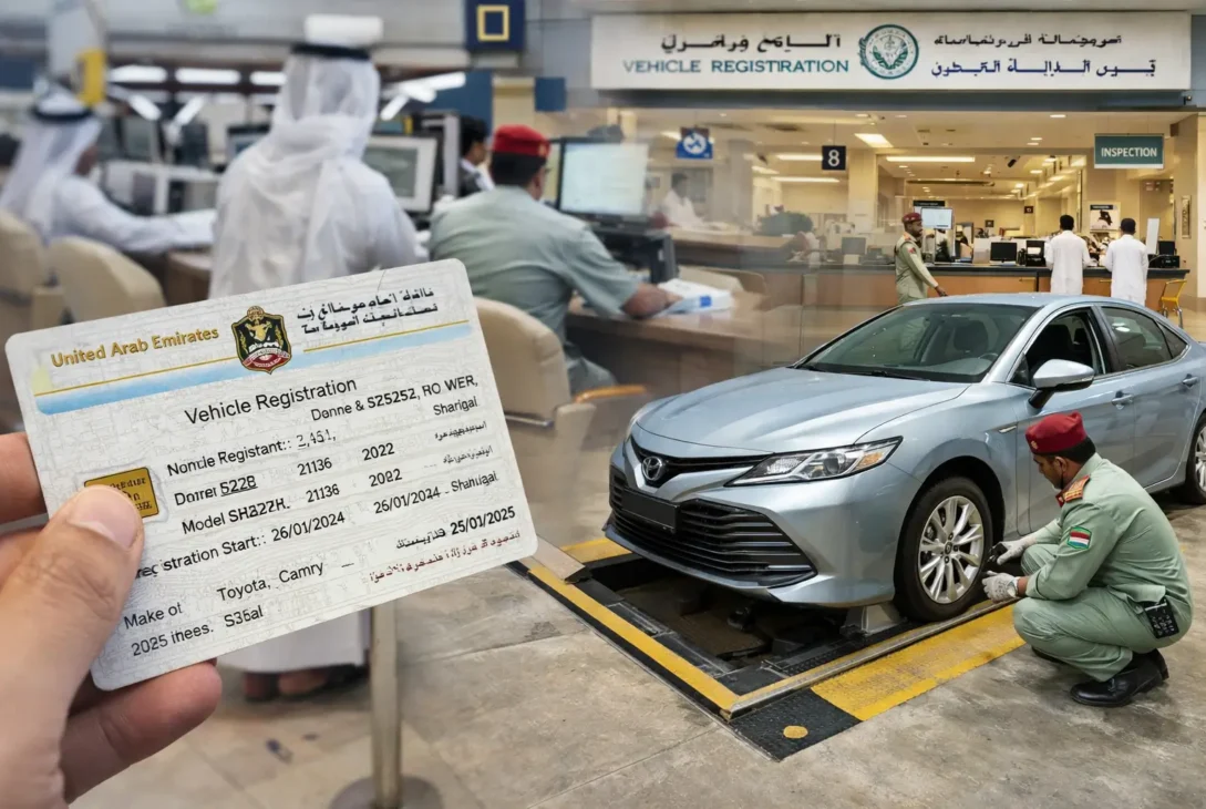 Sharjah vehicle registration