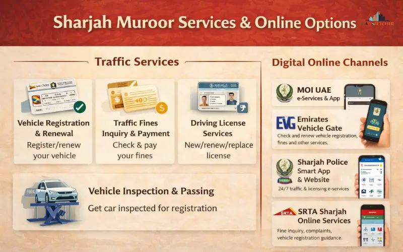 sharjah muroor services
