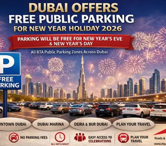 Dubai PARKING new year