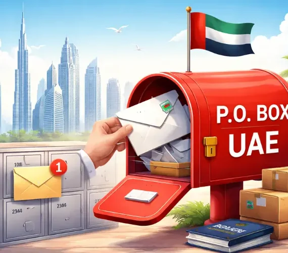 P.O. box uae