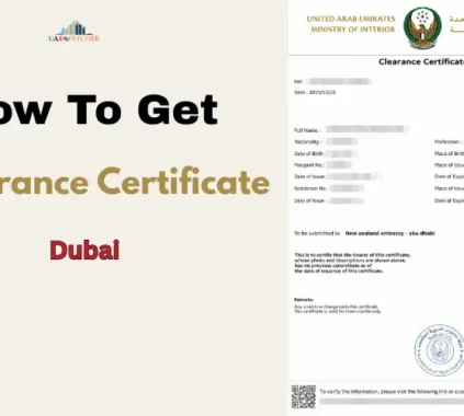Clearance Certificate Dubai