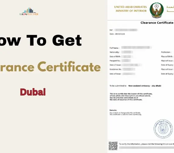 Clearance Certificate Dubai
