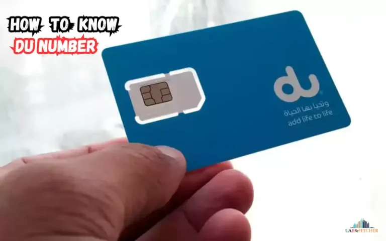 How to Know My DU Number