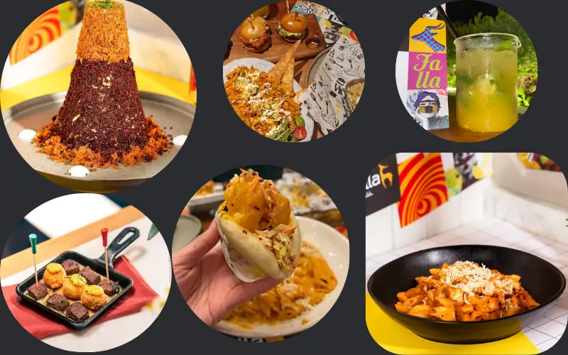 Falla Jumeirah Menu List