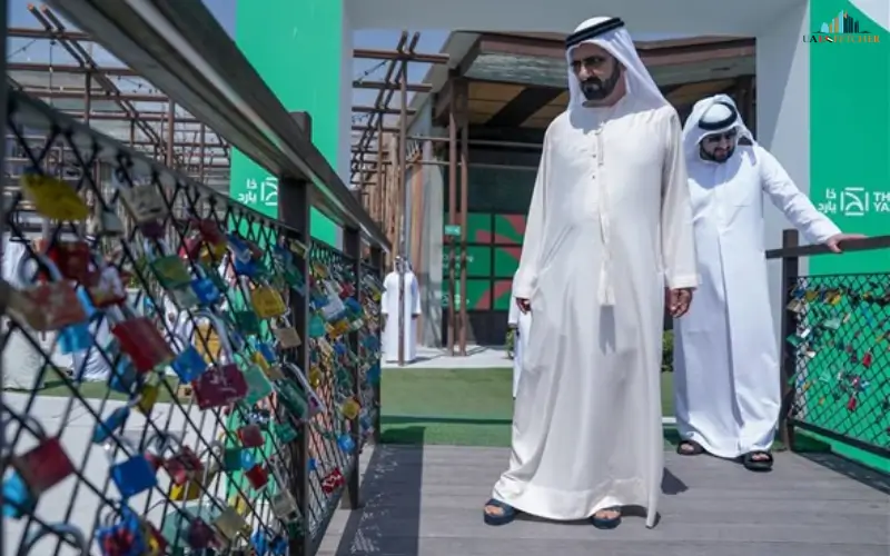 Love Lock Bridge Dubai