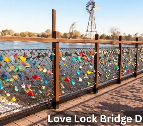Love Lock Bridge Dubai