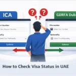 How to check visa status in UAE