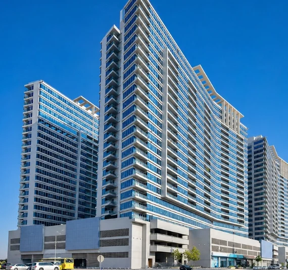 Skycourts Towers Dubailand Dubai exterior view