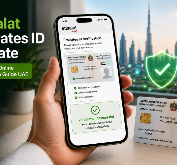 Etisalat Emirates ID update guide