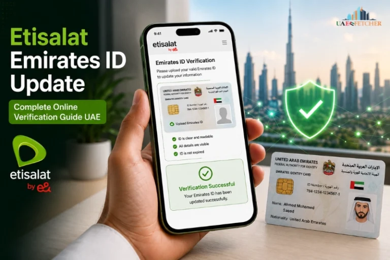 Etisalat Emirates ID update guide