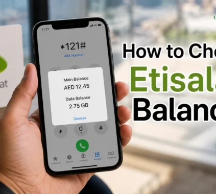 how to check Etisalat balance
