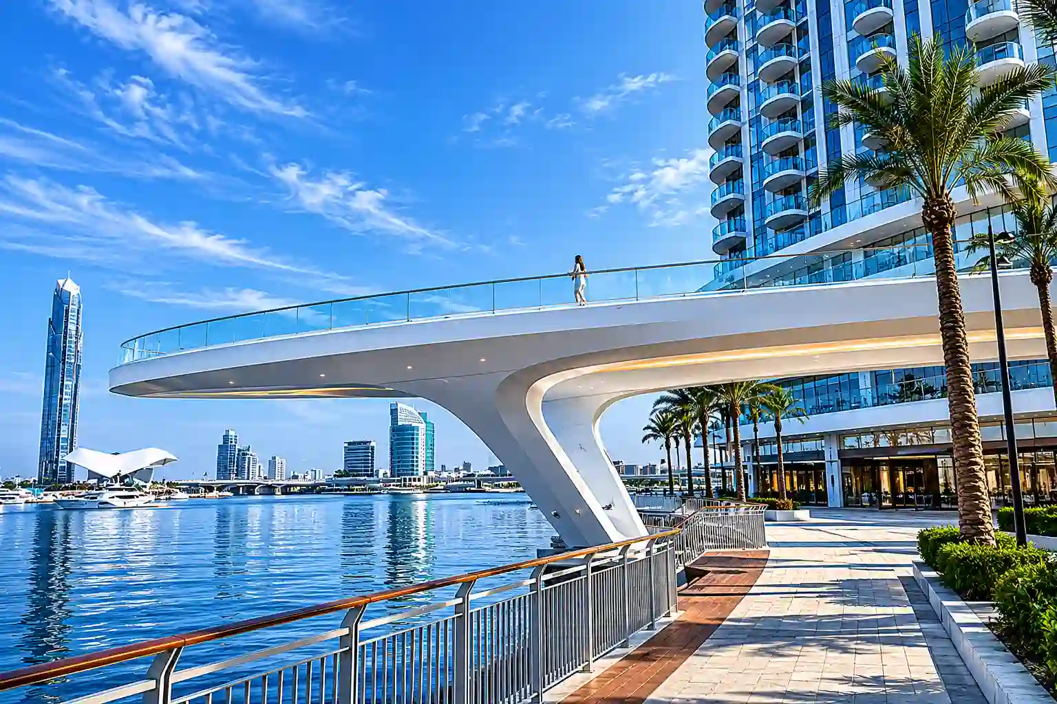 The Viewing Point at Dubai Creek Harbour waterfront