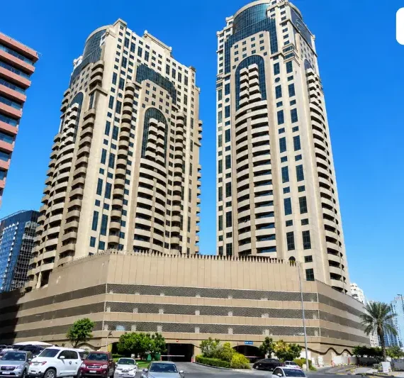 Al Shaiba Tower A and B residential buildings in Barsha Heights, Dubai