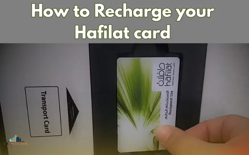 how to recharge hafilat card