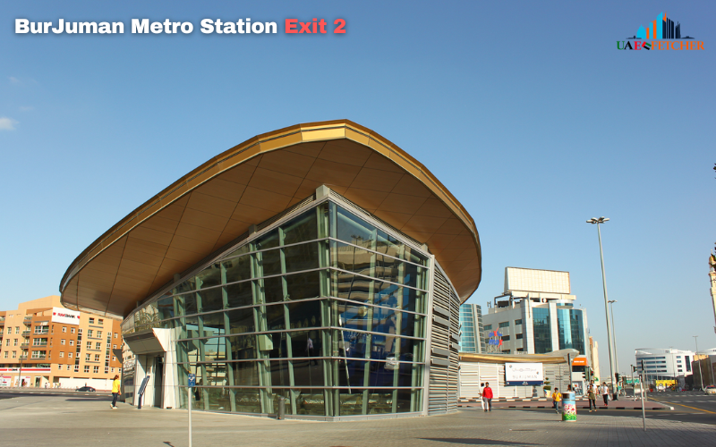 Burjuman Metro Station Exit 2: Location, Nearby Places and Travel Guide BurJuman Metro Station Exit 2