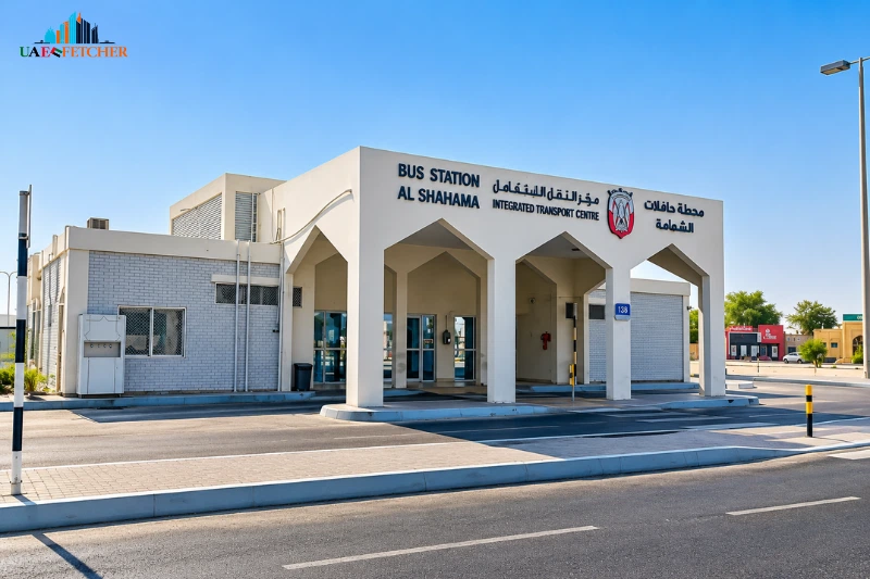 Shahama Bus Station: Location, Routes and Bus Services Shahama Bus Station in Abu Dhabi
